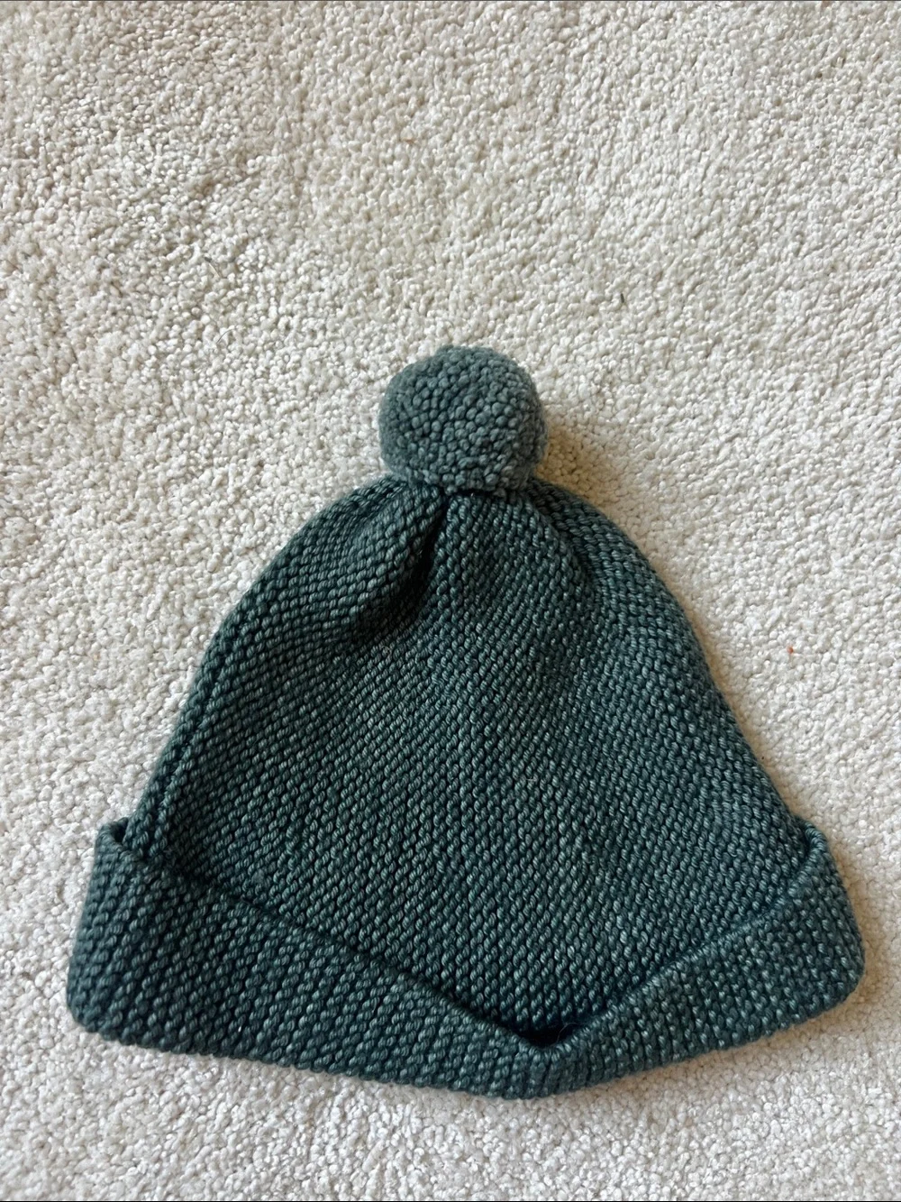 Misha And Puff Kids Pom-Pom Beanie - Teal Green